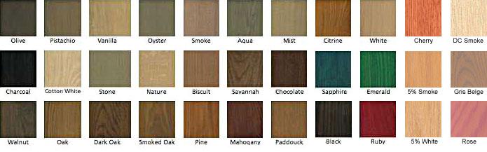 New Colour Chart